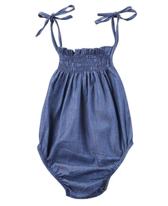 Denim Romper