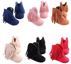 Fringe Boot Moccasins