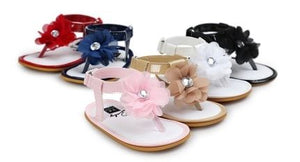 Flowered Sandals