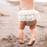 Lace diaper cover/bloomer