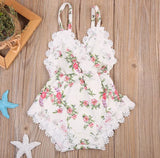 Lace Floral Romper