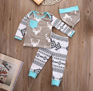 3pc Aztec & Deer Set