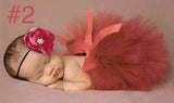 Newborn Tutu & Headband Set(6 colors)