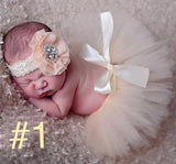 Newborn Tutu & Headband Set(6 colors)