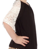 Lace Sleeved Top