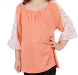 Lace Sleeved Top