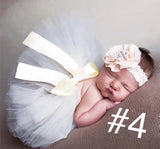 Newborn Tutu & Headband Set(6 colors)