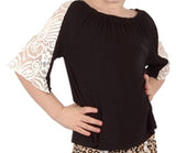 Lace Sleeved Top