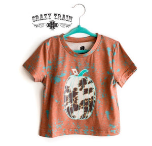 Acid Wash Pumpkin Tee(Toddler)