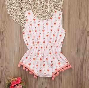 Flamingo romper