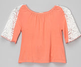 Lace Sleeved Top