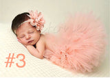 Newborn Tutu & Headband Set(6 colors)